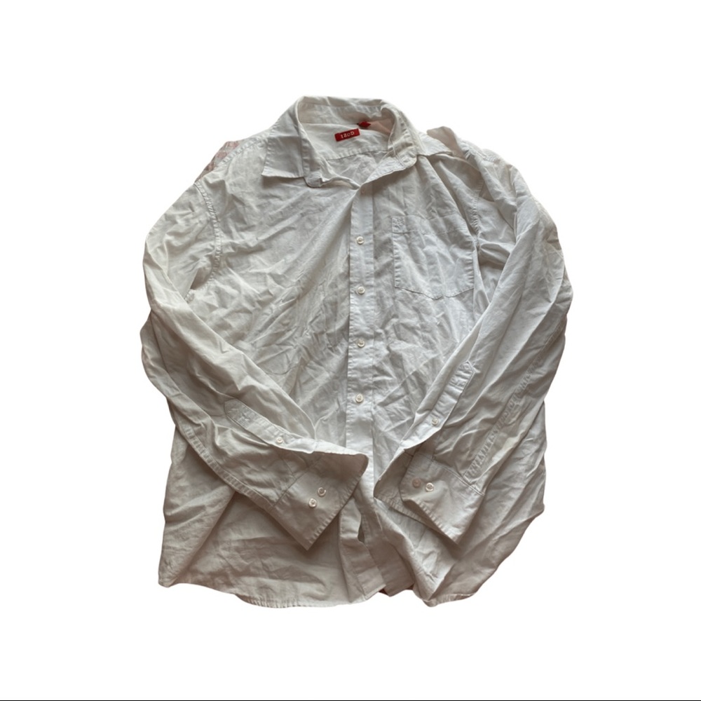 White IZOD Button Shirt